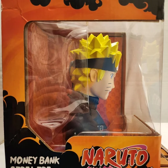 Naruto Shippuden Action Figure - Yellow Hair, Black Outfit